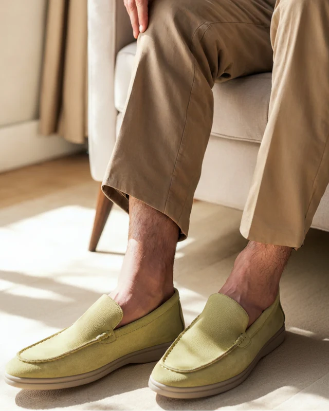 Old Money Premium Suede Loafers