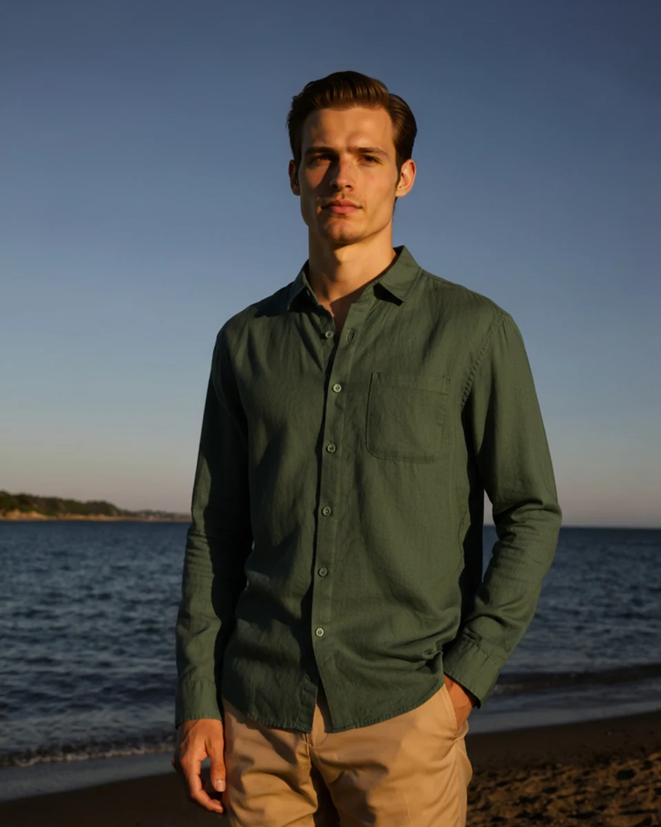 Cape Town - 100% Linen Shirt