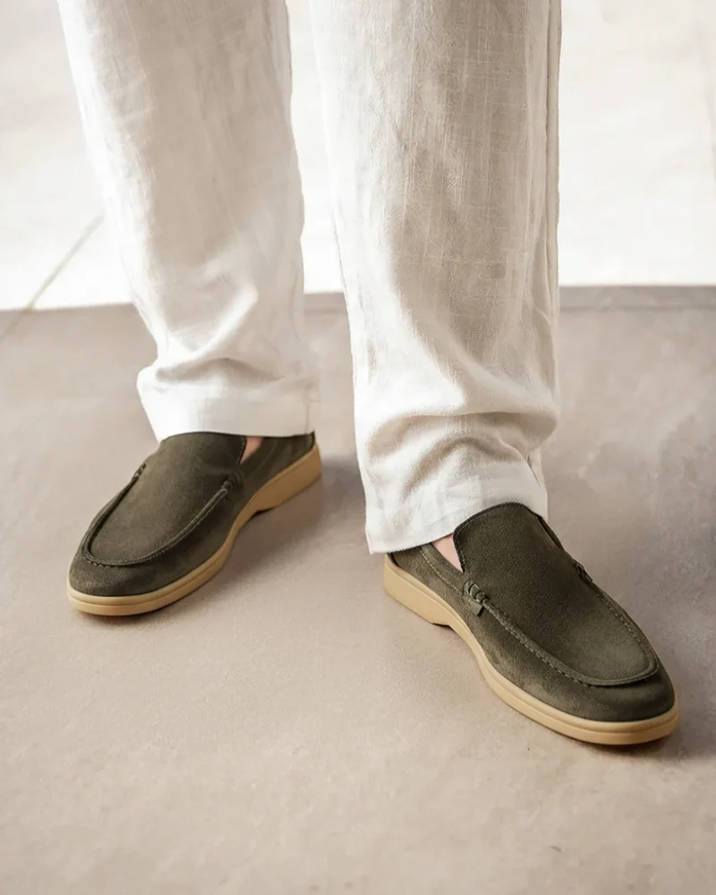Old Money Premium Suede Loafers